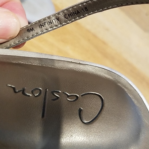 Caslon silver heel's - Picture 5 of 6